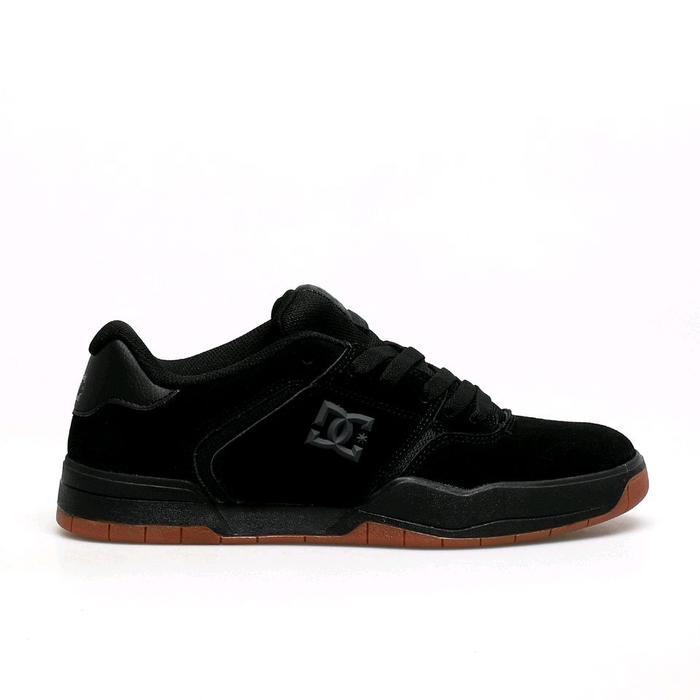 Dc shoes central black gum sepatu sneakers pria original Casual