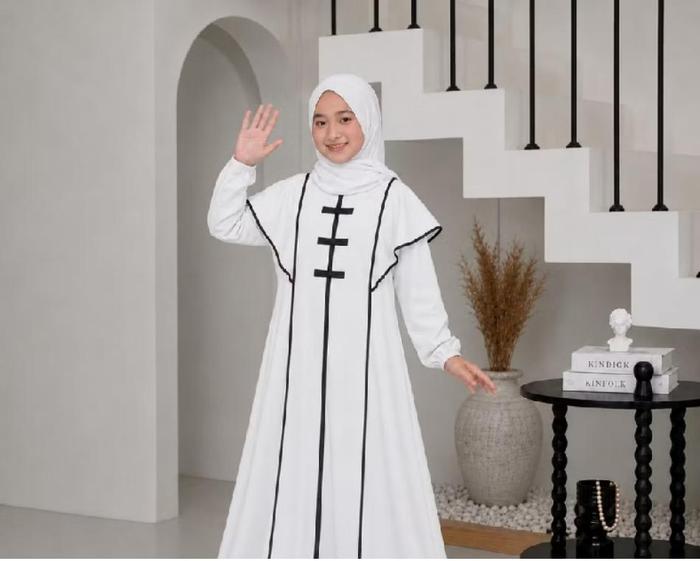 Gamis Anak perempuan/Gamis rompi/pakaian anak perempuan terbaru Gamis Remaja Terbaru Dress Muslim Ro