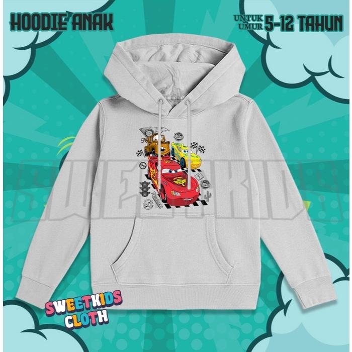 Hoodie Anak Cars Lightning McQueen Cruz Ramirez / Jaket Anak McQueen Cruz Ramirez Cars