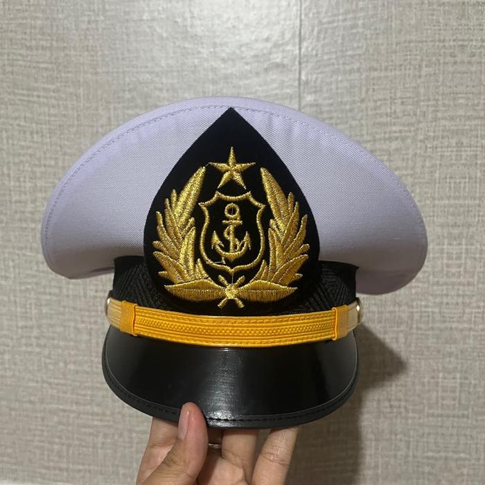 PET PDU ANTI AIR PATCH TARUNA PELAYARAN TOPI TARUNA PELAYARAN PET PELAUT BAHAN KALEP PAD PELAYARAN P