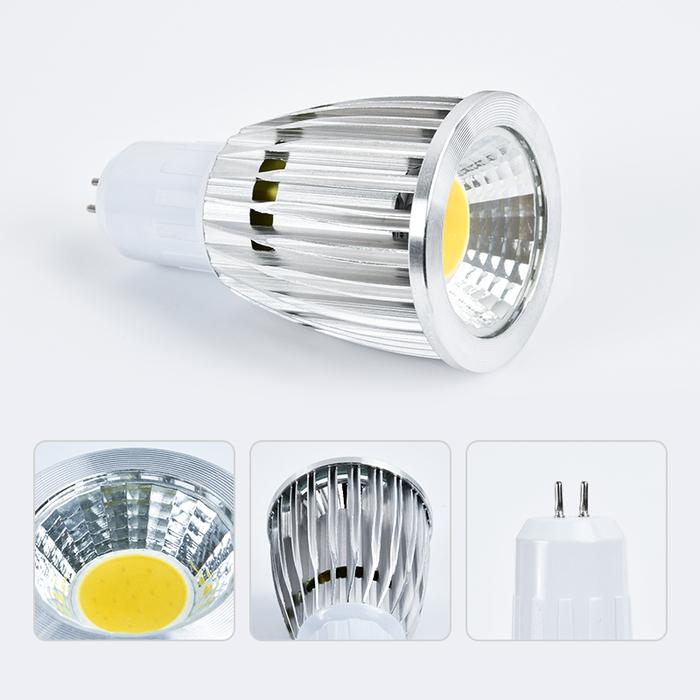 220V E27 MR16 LED Spotlight Bulb Light Dimmable Led Warm/White LED