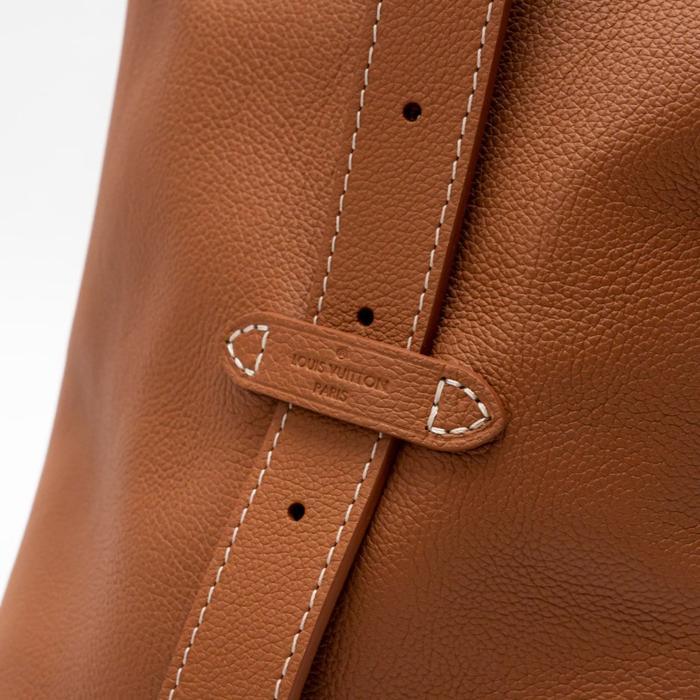[RAYA BERKAH] VOILAID LOW KEY HOBO MM COGNAC