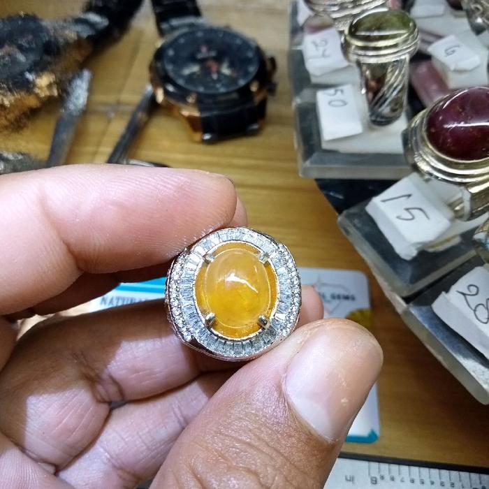 natural yakut kuning super