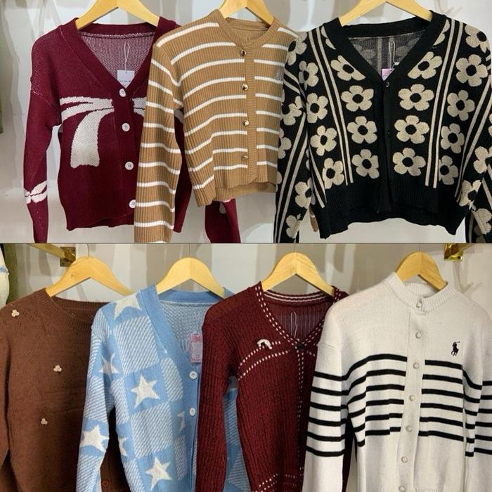 [ PAKET USAHA ] PREMIUM NEW CARDIGAN SEMI BKK ( BUKAN THRIFT)