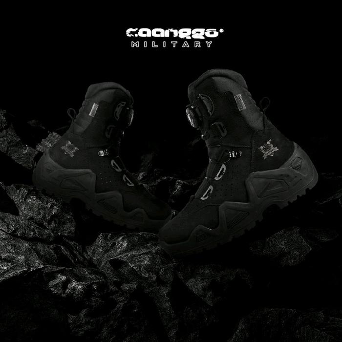 Sepatu Boots Pdl Tactical Tali Putar C-28V Tni Polri Brimob Shoes Vigo roso