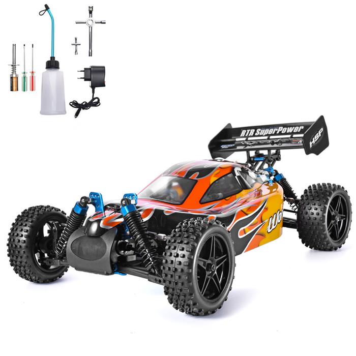 HSP RC Car 1:10 Scale 4wd Two Speed Off Road Buggy Nitro Gas Power