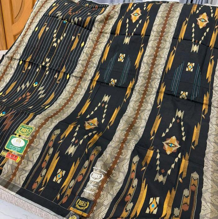 SARUNG BHS TYPE SGE FS GOLD HITAM (Limited Edition) JAHIT TENGAH