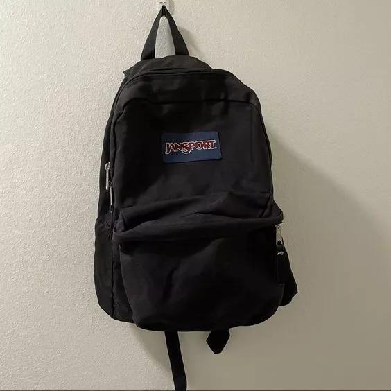 Ransel JS Jansport Superbreak Motif Polos Tas Sekolah DayPack Pria Wanita Original
