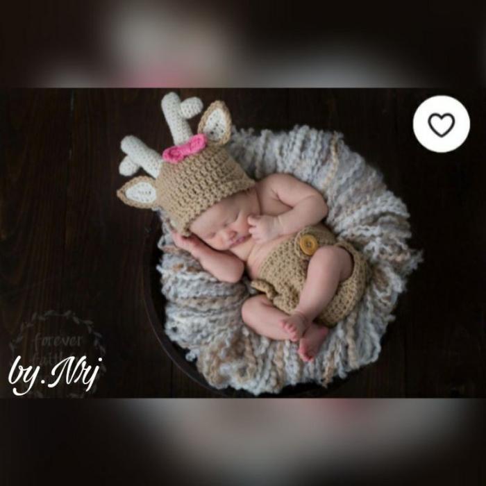 KOSTUM KARAKTER / KOSTUM NEWBORN / KOSTUM FOTO BAYI / KOSTUM RAJUT / RAJUTAN BAYI / BAJU RAJUT BAYI 