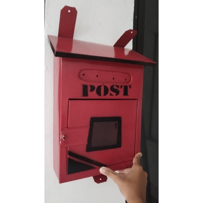 Terbaru Kotak Pos Tempel dinding Slim / Kotak surat, Kotak saran, Post, Dokumen, Dll.