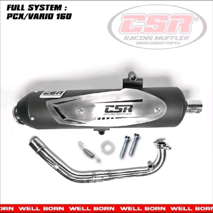 KNALPOT CSR FOR HONDA SERIES PCX 160/VARIO 160