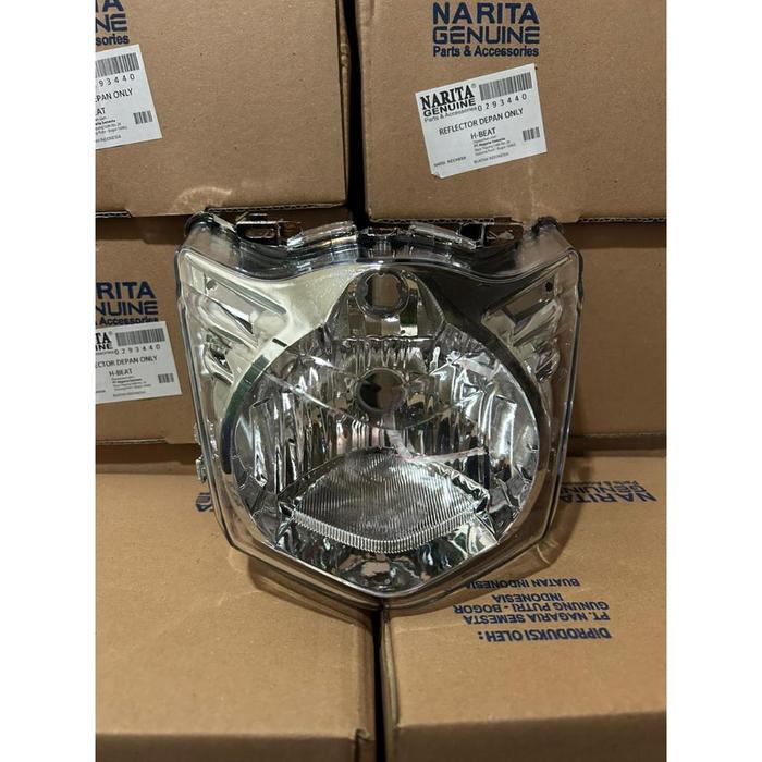 Reflektor Lampu Depan Beat Karbu / Beat Old Original Narita