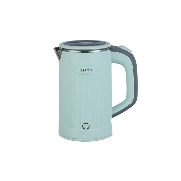 Ketel elektrik portabel 800ML, Ketel air Stainless Steel, teko