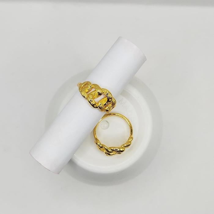Cincin rantai model emas dubai