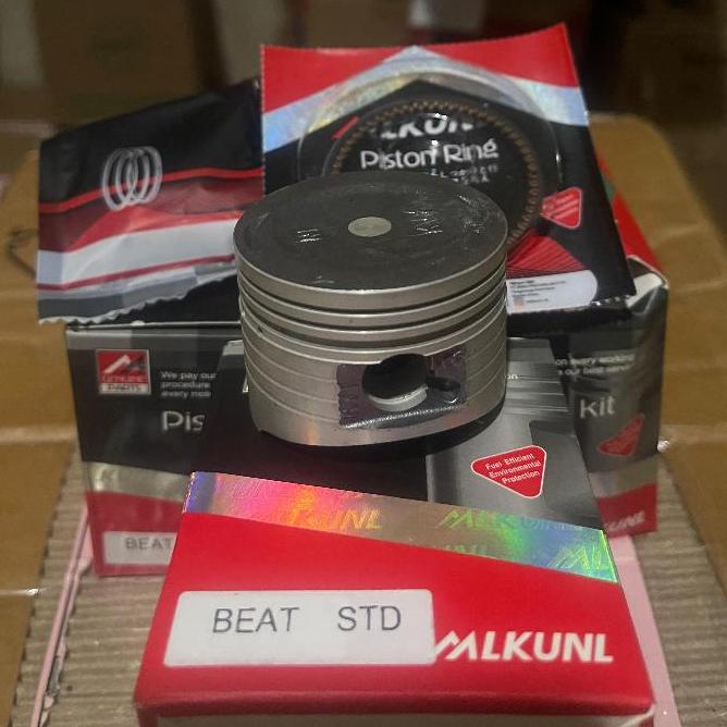 Seher Set Piston Kit Beat Old / Beat Karbu / Scoopy Karbu Original Mlkunl