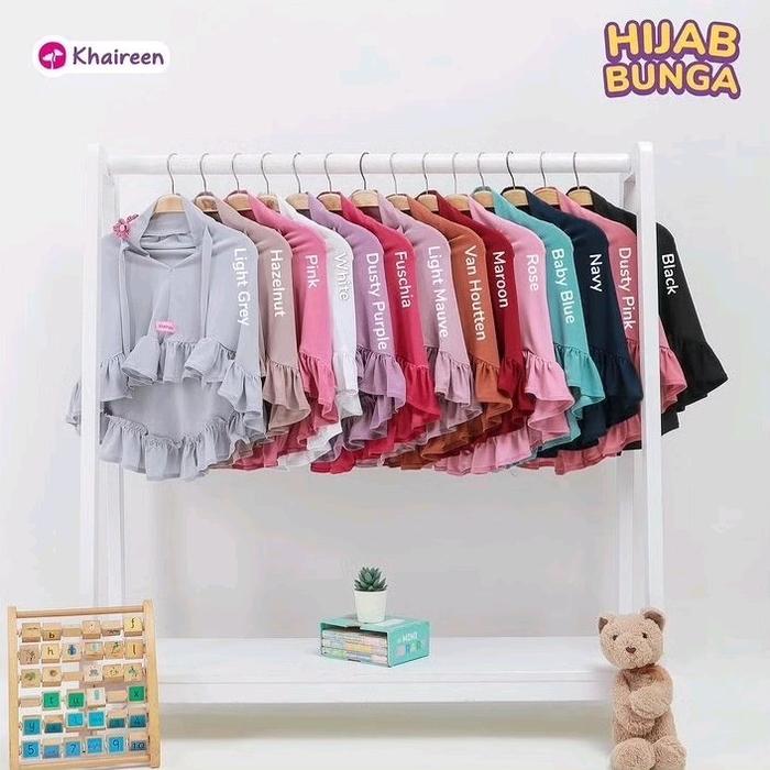 HIJAB BUNGA ANAK KHAIREEN
