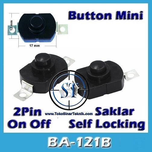 BA-121B Switch Senter 17x12mm 1712KD Saklar Senter KAN