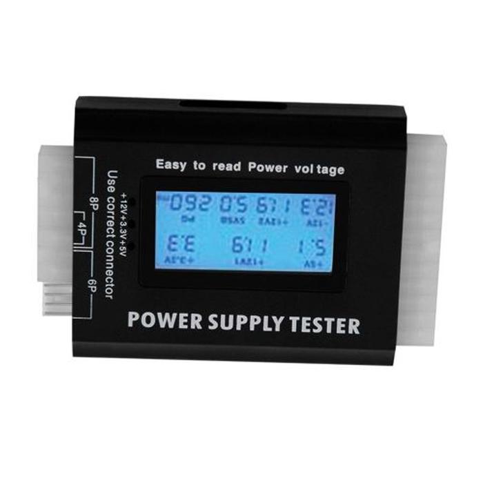 Digital LCD Power Supply Tester Check Quick Bank Supply Power