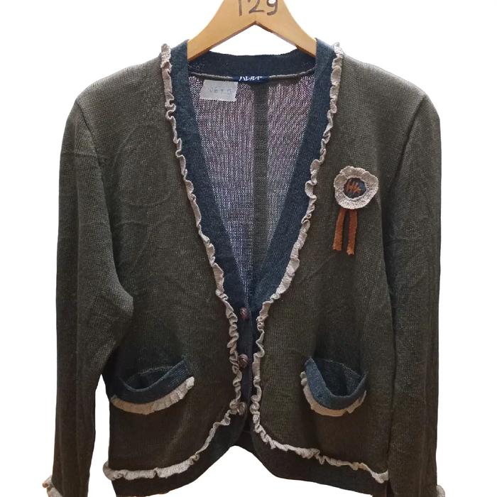 Knitwear Rajut Bahan Tebal Unisex Cowok Cewek Ball - Wanita