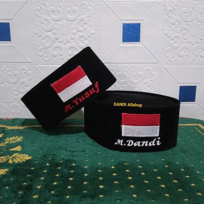 peci beludru AC. logo indonesia GERATIS Reques nama PANGILAN SAJAH