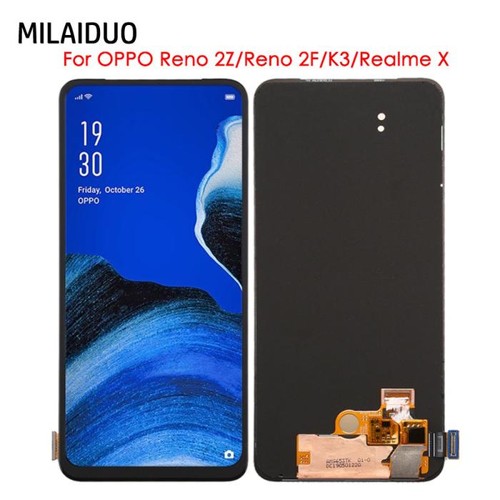 oled / TFT For Oppo Reno 2 Z 2F Realme X LCD Display Screen Touch