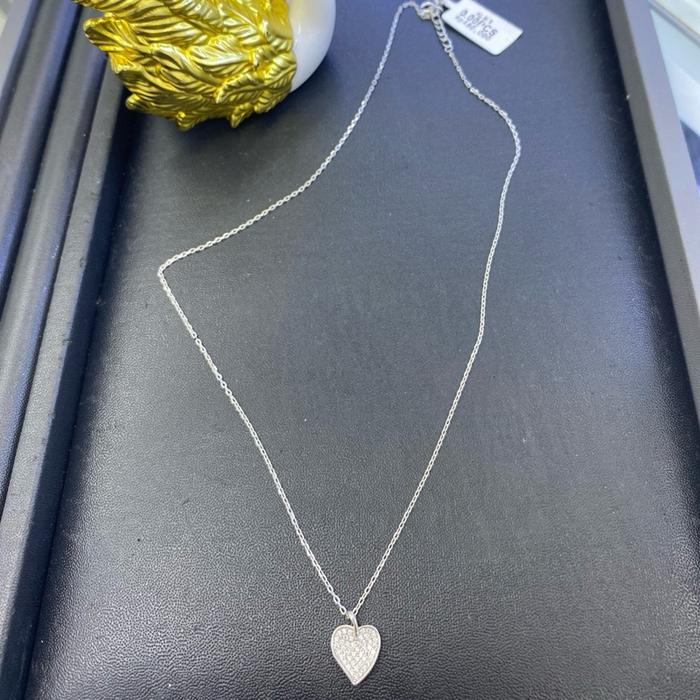[COD][PAYLATER][A GIFT SILVER CKP KL Silver S925 lapis emas putih 18k (kl505)