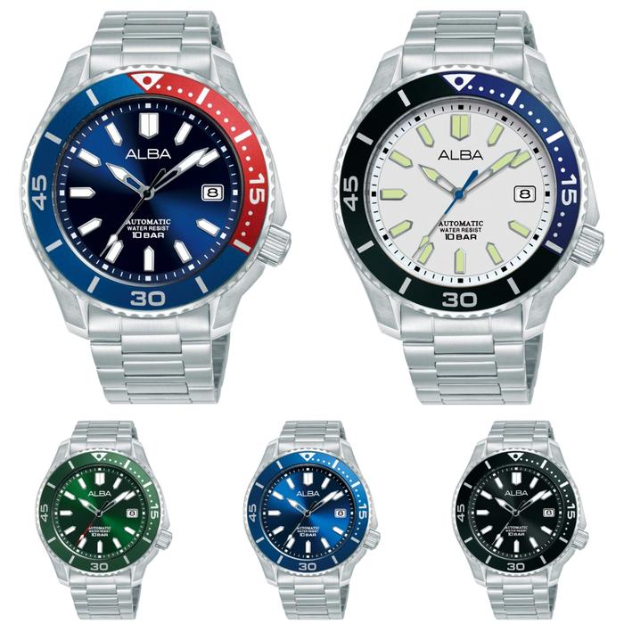 Jam Tangan Alba Men Automatic AU4083 AU4083X1 AU4085 AU4085X1 AU4087 AU4087X1 AU4089 AU4089X1 AU4091