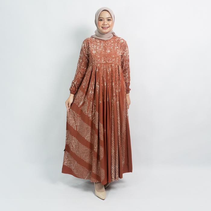 GAMIS QORINA GAMIS RAYON PREMIUM MOTIF FLOWER & ASBTRAK GAMIS TWILL GAMIS PEKALONGAN GAMIS TWILL ORI