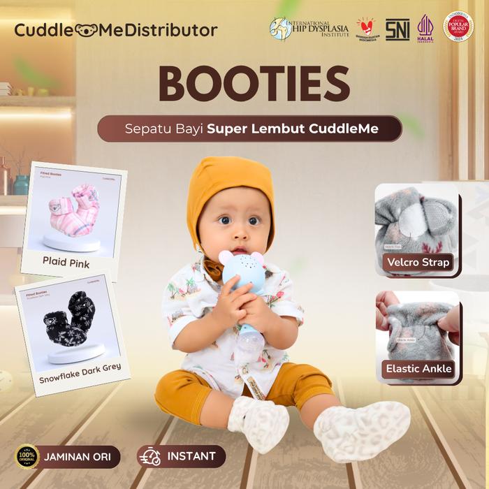 Fitted Booties Cuddle Me Sepatu Bayi Prewalker Booties Cuddle Me CuddleMe