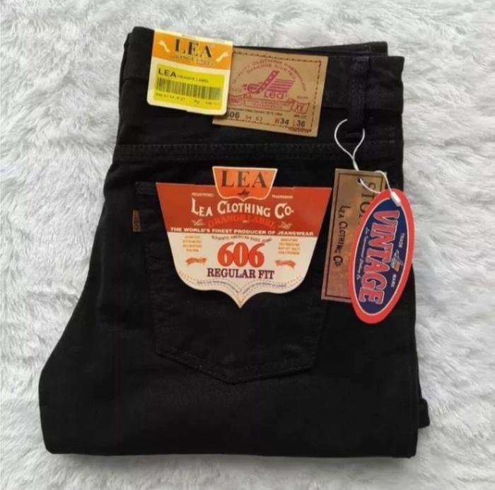 CELANA STANDAR PRIA JEANS STANDAR BANDUNG PREMIUM LEA ORIGINAL DENIM NON STRET JEANS COWOK STANDAR