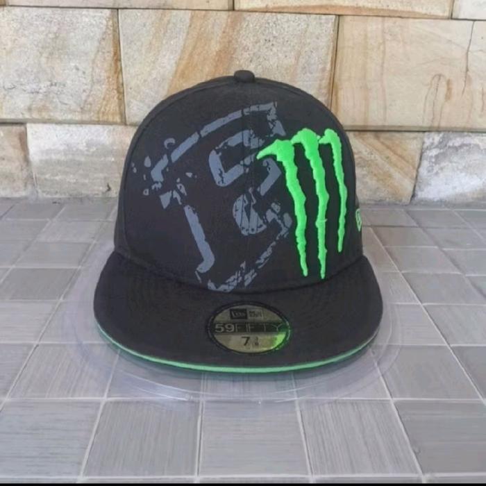 topi snapback NEW ERA MONSTER ENERGY FOX RACING mlb