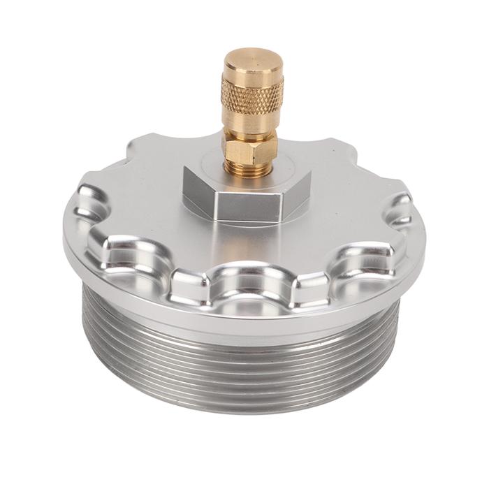 Fuel Filter  with Pressure Port Fuel Filter Cover Aluminum Alloy High