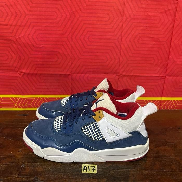 Sepatu anak second ori nike aj retro 4 size 32