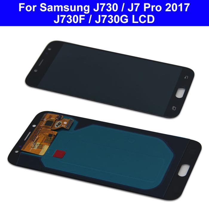 Super Amoled untuk Samsung J730 LCD untuk Samsung Galaxy J7 Pro 2017