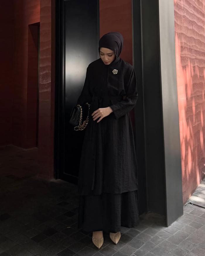 GONEGANI - Setelan Baju Lebaran Wanita Mewah & Elegan Premium Saba Set