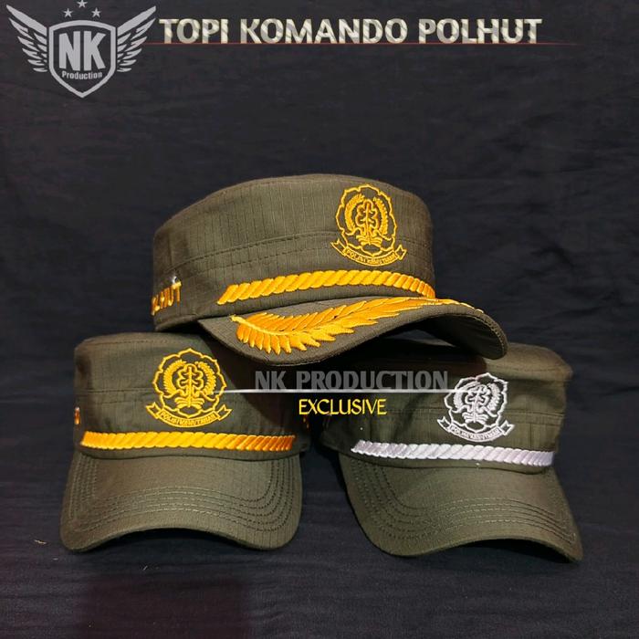 TOPI KOMANDO POLHUT || topi polhut || polisi kehutanan