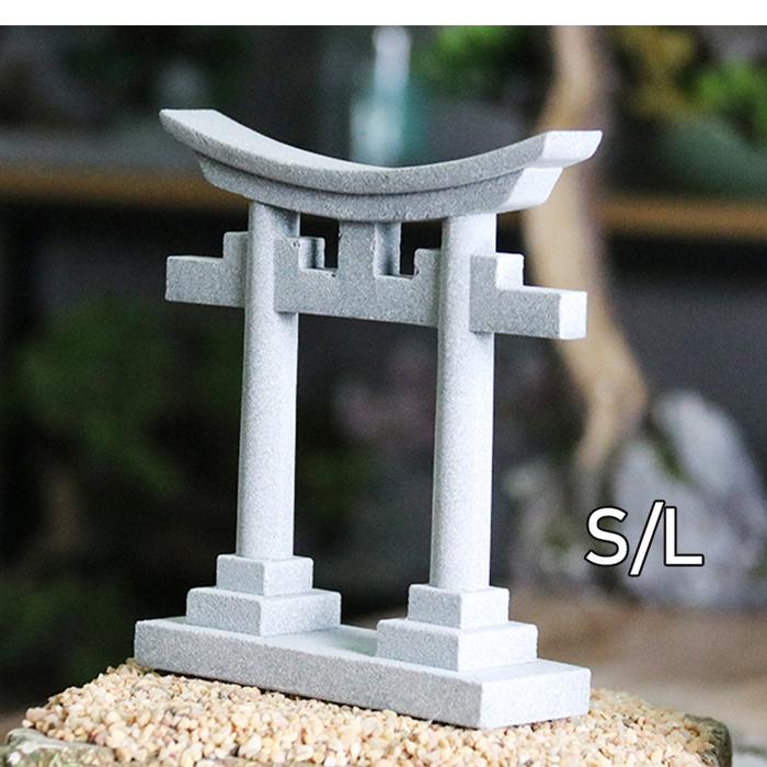 Ornamen Aquarium Miniatur Torii Gerbang Gapura Dekorasi Hiasan Aquarium
