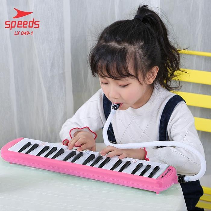SPEEDS Pianika Mainan  Anak Murah Piano Mini Mainan 3 Warna Dapat Tas Pianika YAMAHA Original 049-1