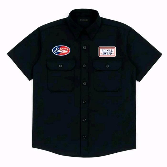 WORKSHIRT Edinal  WORKSHIRT Black