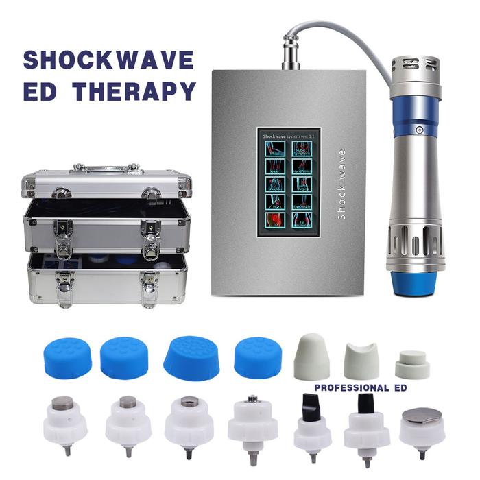 Suitcase Packing ESWT Shockwave Therapy Machine Electromagnetic