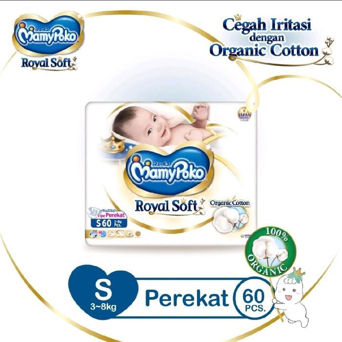 Mamypoko Tape Royal Soft Nb52 S50 S60 M46 L40 Xl34 Popok Perekat Bayi Diaper #Gratisongkir