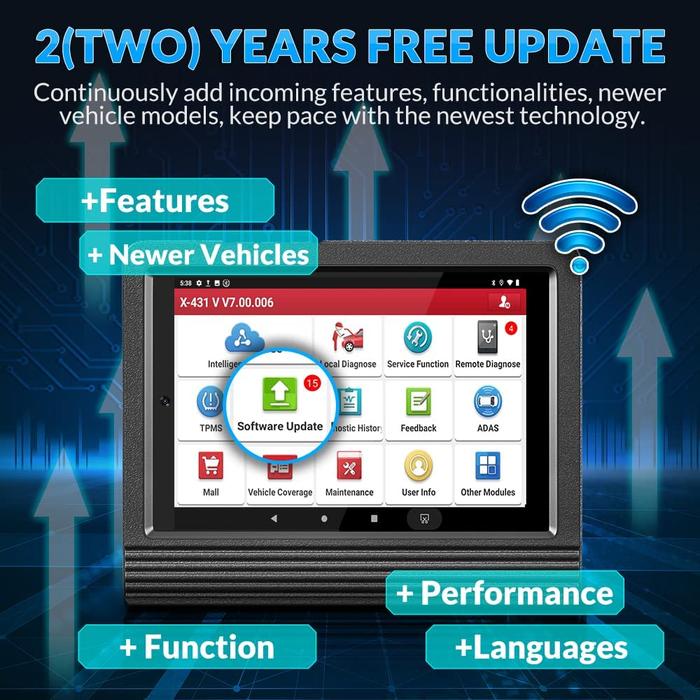 Launch X431 PRO V V4.0 Automotive Diagnostic tools Full System ECU