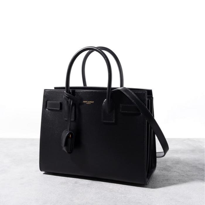 SAINT LAURENT Sac de jour baby smooth leather
