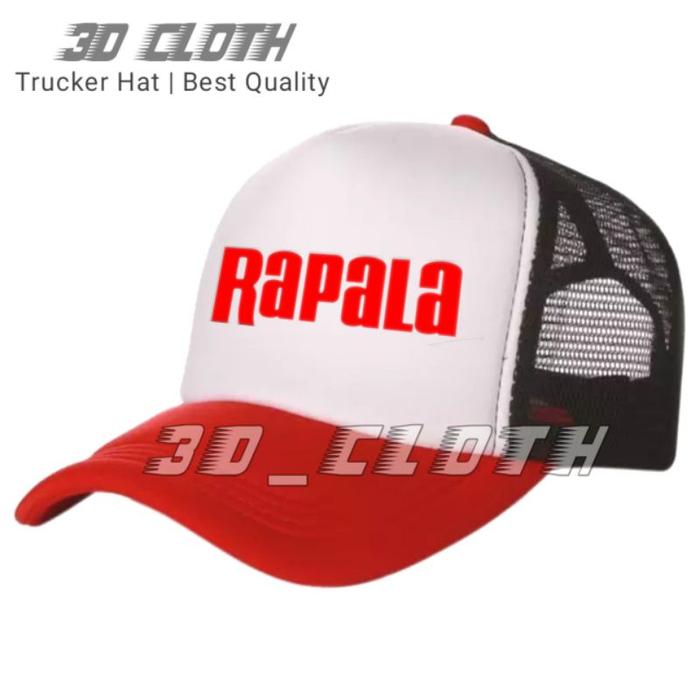 Topi RAPALA Trucker Jaring - Topi Mancing RAPALA