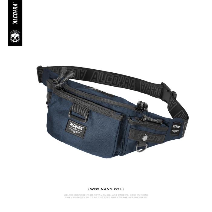 WBS NAVY OTL || WAIST BAG SMALL NV OUTLINE || WAIST BAG ALCOTRA || ORIGINAL BRAND ALCOTRA WAIST BAG