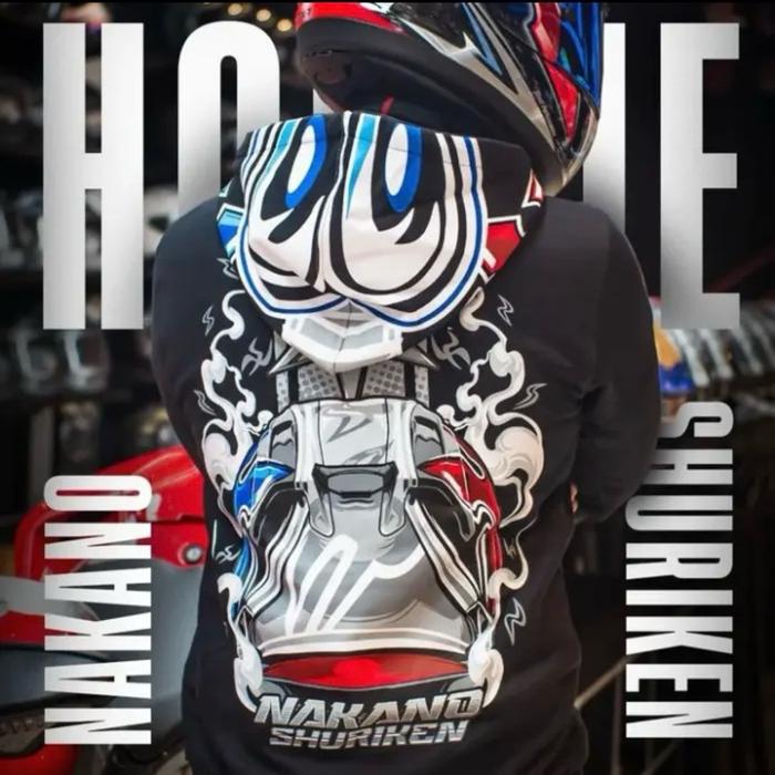 Jaket hoodie arai racing Nakano Shuriken