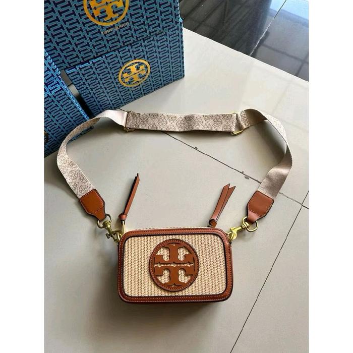 TAS SELEMPANG TB MODEL CAMERA BORDIR VINTAGE / SLINGBAG WANITA PREMIUM STRAP MOTIF FREE BOX