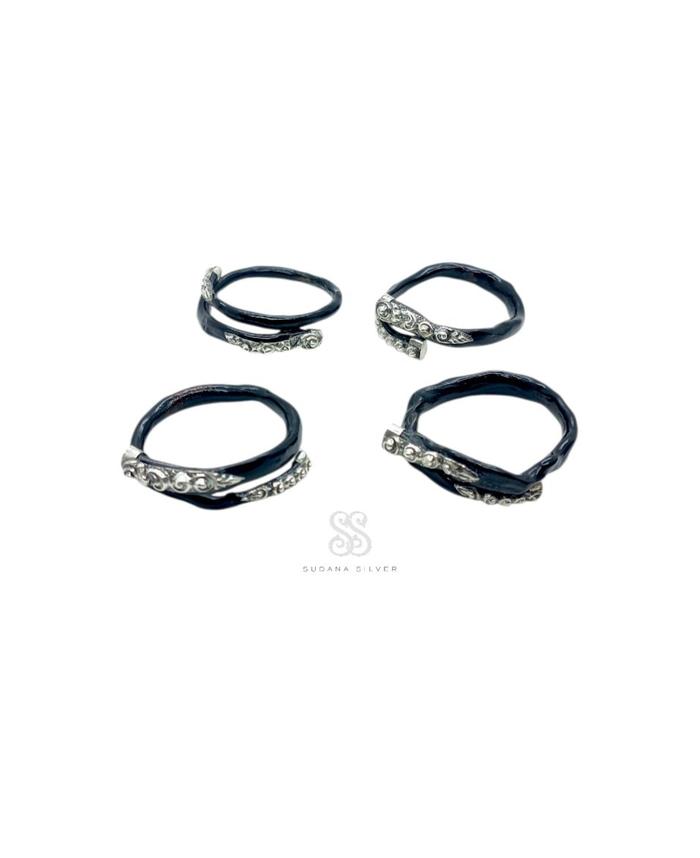 Gelang Uli Bayi Anak Perak Silver 925 Motif Tatahan Bali Handmade
