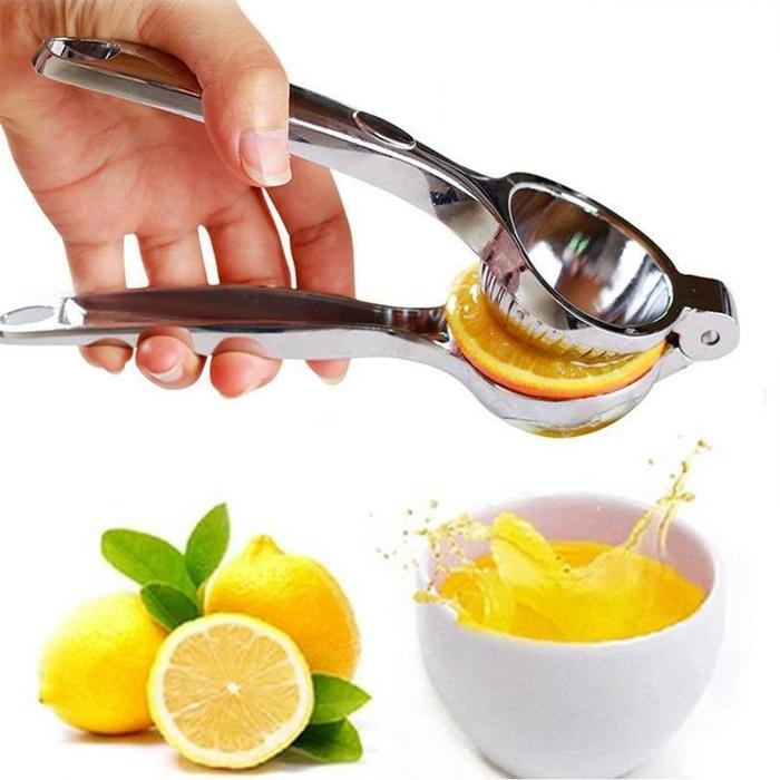 Alat Perasan Jeruk Mini / Perasan Lemon Bahan Stainless Alat Peras Jeruk Manual Praktis
