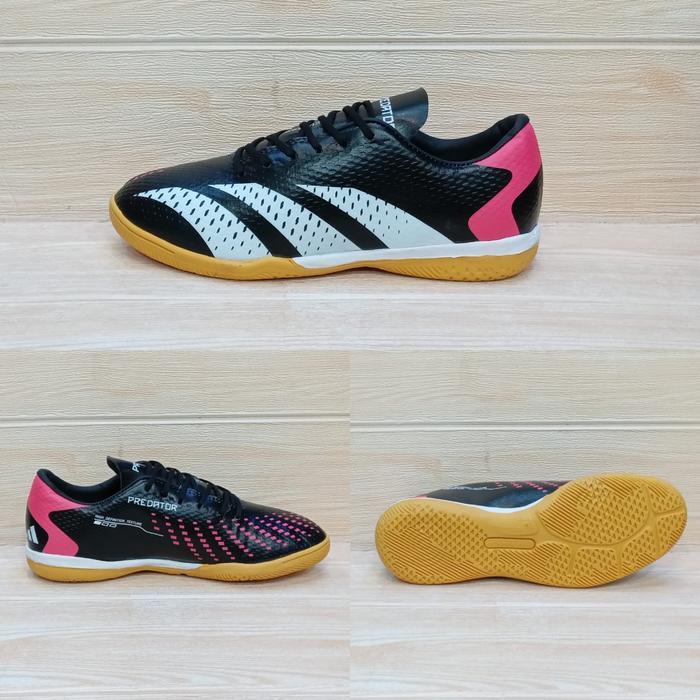 Sepatu Futsal Adidas Predator Anak komponen - Hitam, 34